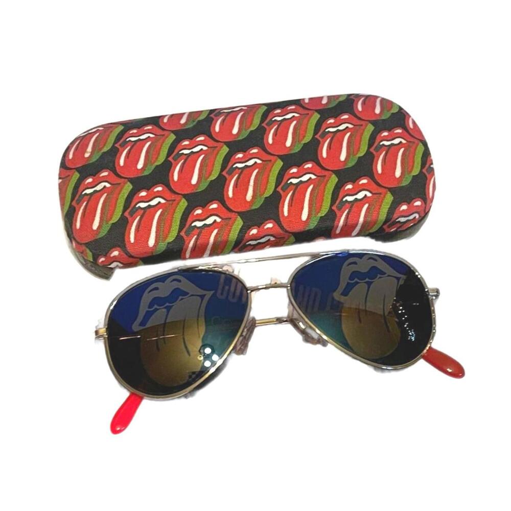 Cutler & Gross Comme des Garcons Homme Plus SS06 Rolling Stones Aviator Sunglass